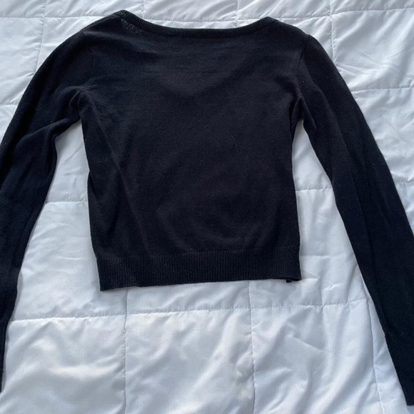 Brandy Melville V-Neck Cotton Sweater One Size - Small-Medium - Picture 5 of 5